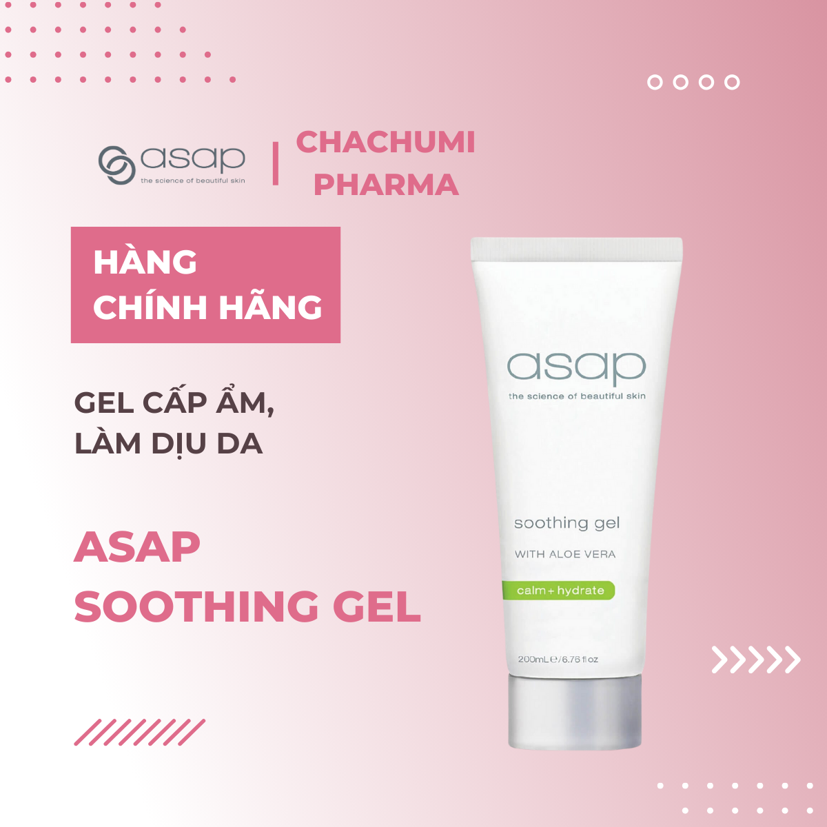 Asap Advanced Hydrating Moisturiser - Ultimate Hydration - Anti-Ageing Night Cream - Soothing Gel - Kem dưỡng