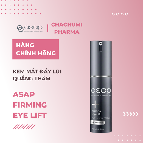 Asap Firming Eye Lift – Kem Trẻ Hoá Da Vùng Mắt 15ml