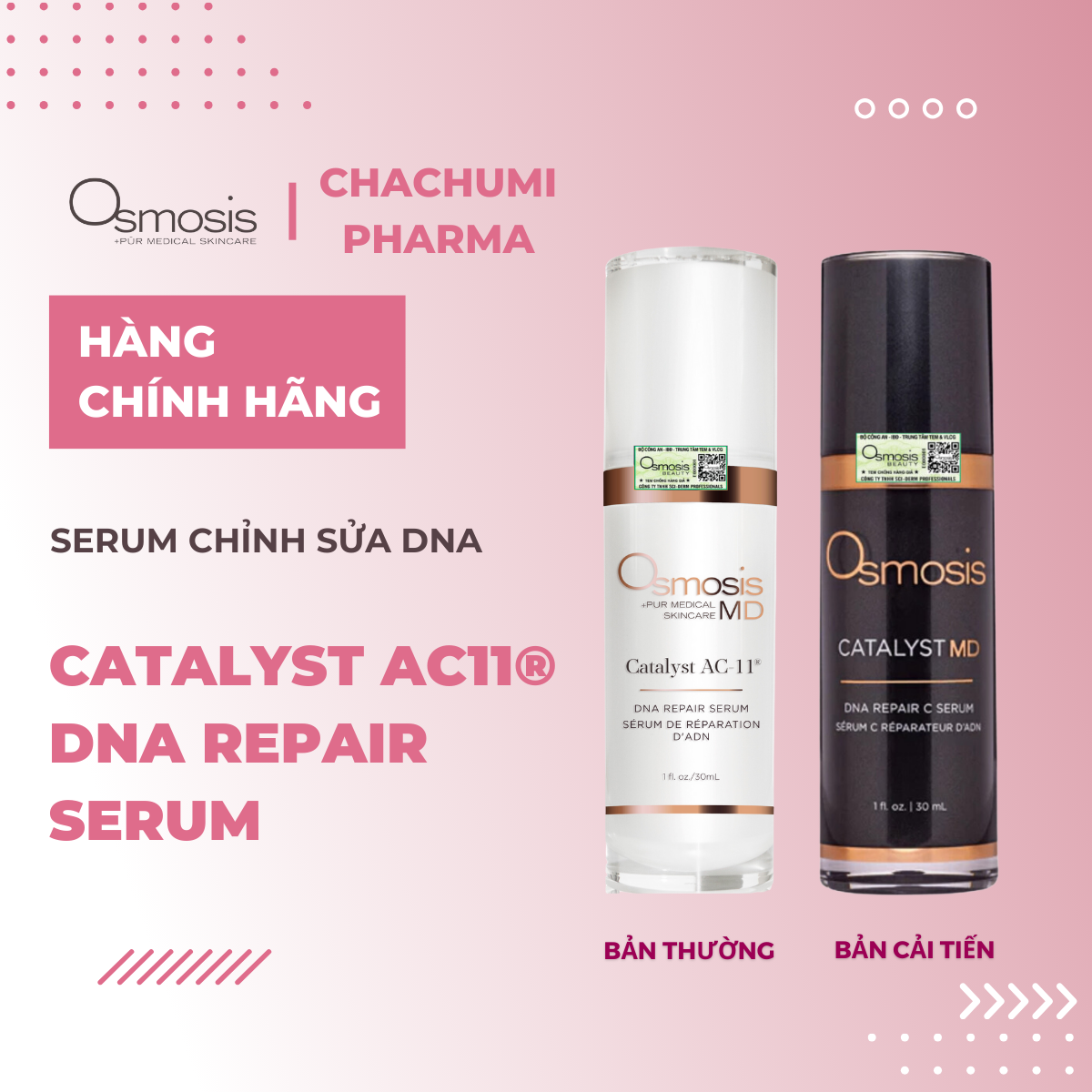 Serum Osmosis Catalyst AC11 DNA Repair C Serum C Sửa Chữa DNA 30ml