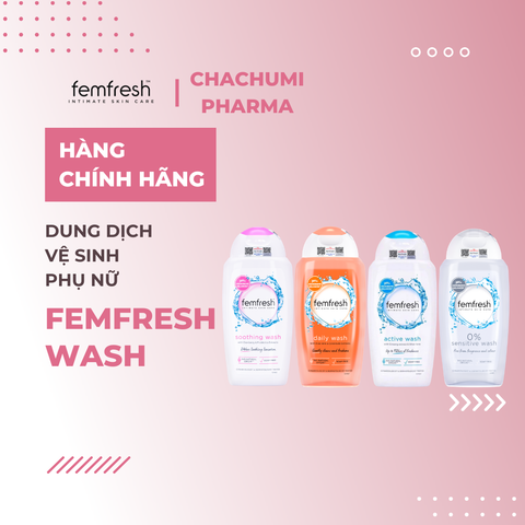 Femfresh Wash - Bộ dung dịch vệ sinh phụ nữ