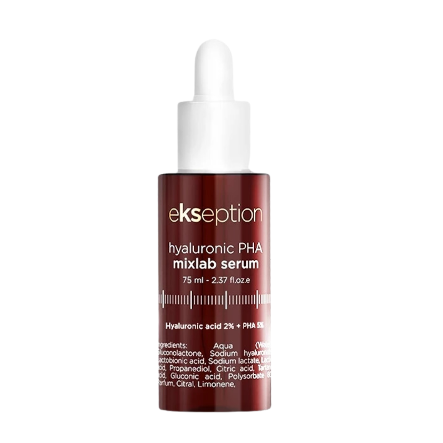 Tinh chất Ekseption Hyaluronic PHA Mixlab Serum giảm nếp nhăn và cải thiện độ đàn hồi cho da 75ml