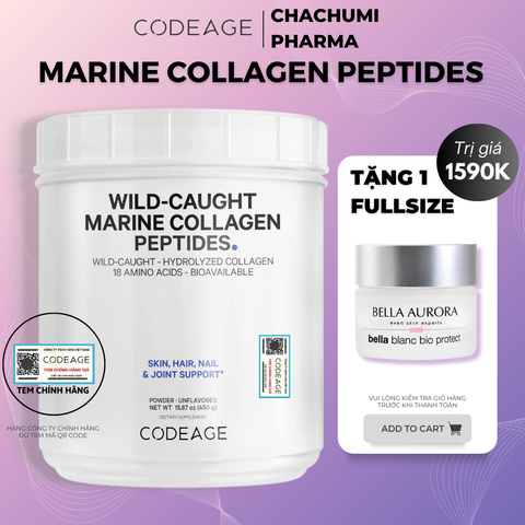 CODEAGE WILD CAUGHT MARINE COLLAGEN PEPTIDES POWDER