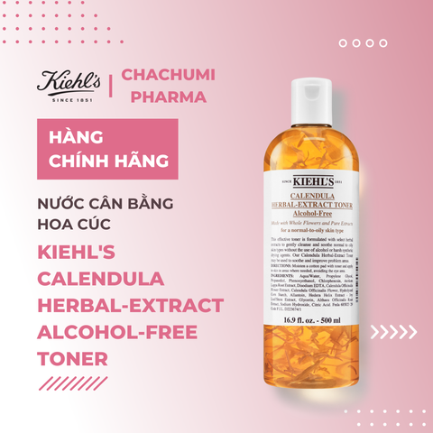 Kiehls Calendula Herbal Extract Toner - Toner Hoa Cúc