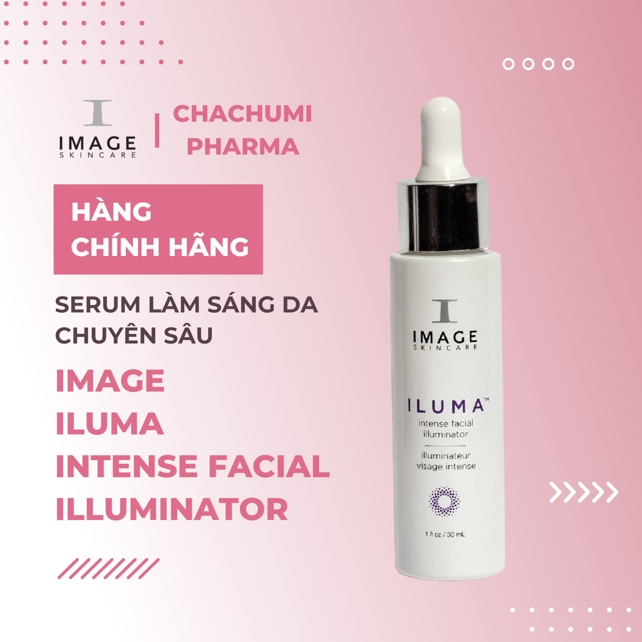 Image Skincare Iluma Intense Facial Illuminator - Serum Làm Sáng Da Chuyên Sâu, Mờ Thâm Nám 30ml