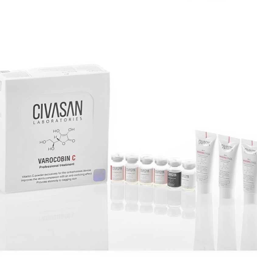 Civasan Varocobin C Professional - Set Dưỡng Trắng Da Cao Cấp