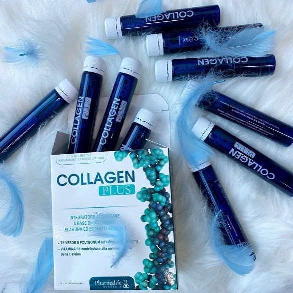 Pharmalife Collagen Plus - Collagen Thủy Phân Chống Lão Hóa - hộp 10 ống