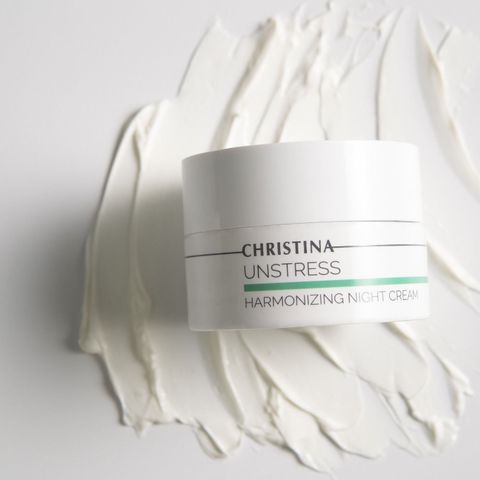 Christina Unstress Harmonizing Night Cream Kem Tái Tạo, Làm Sáng Da Ban Đêm 50ml