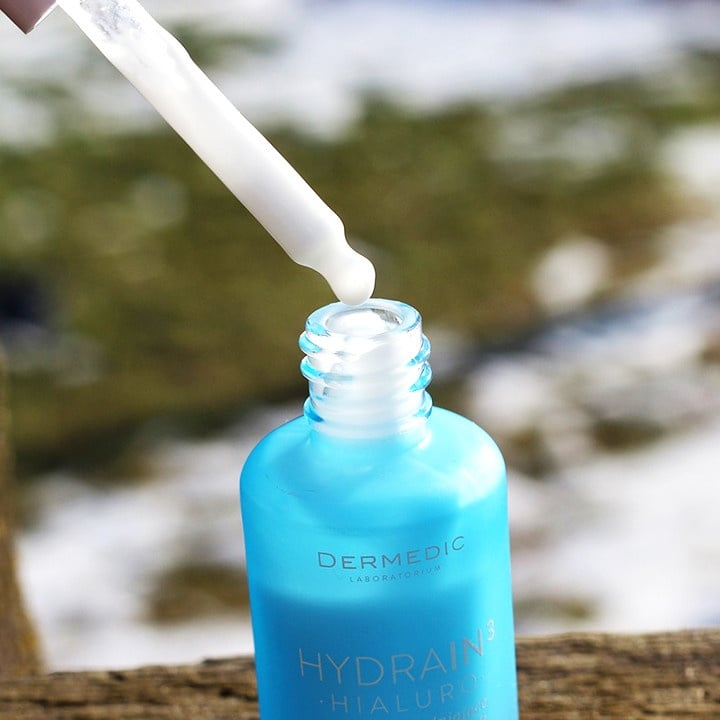 Dermedic Hydrain3 Hialuro Hydrating Serum For Face Neck And Decolltage - Serum Cấp Ẩm Chuyên Sâu Dành Cho Làn Da  Mất Nước 30ml