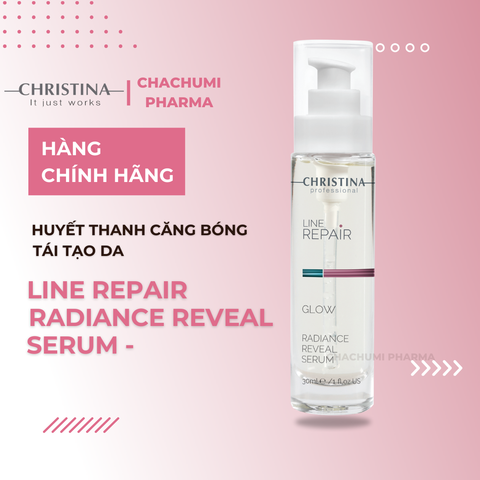 Serum Christina Line Repair Radiance Reveal Serum Huyết Thanh Căng Bóng, Tái Tạo Da 30ml