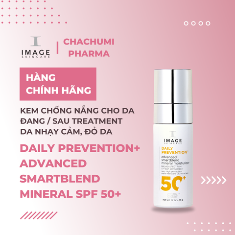 IMAGE Skincare Advanced Smartblend Mineral Moisturizer SPF 50 48g - Kem chống nắng