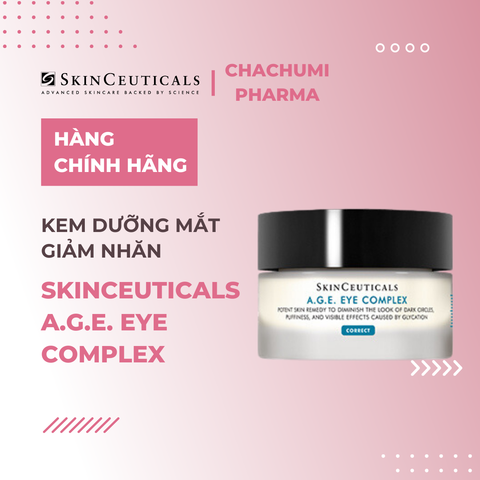 SkinCeuticals A.G.E. Eye Complex - Kem Dưỡng Mắt Giảm Nhăn 15g (Mỹ)