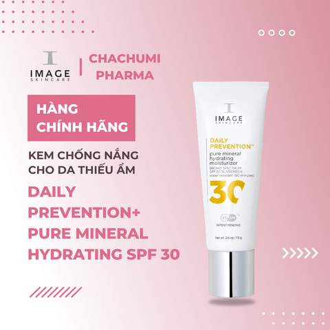 IMAGE Skincare Pure Mineral Hydrating Moisturizer SPF30 73g Kem chống nắng