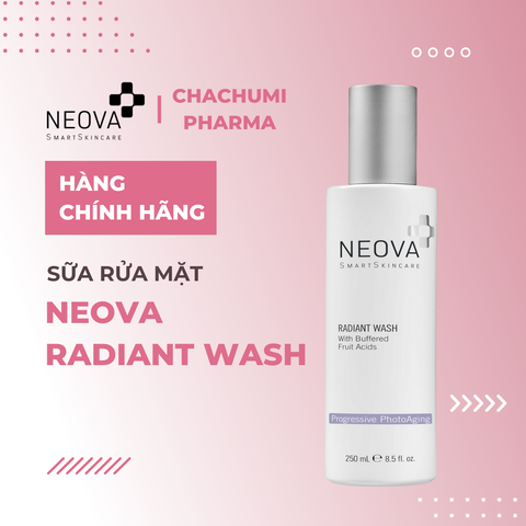 Neova Radiant Wash - Sữa rửa mặt 250ml