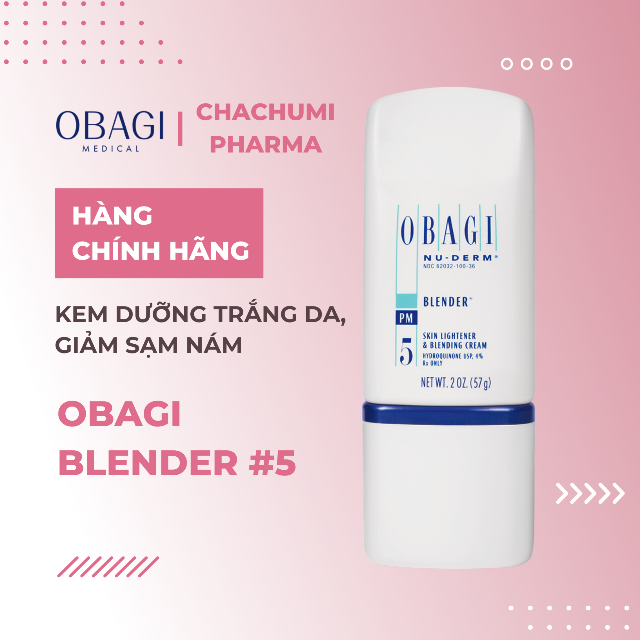 Obagi Blender #5 - Kem phục hồi tái tạo da