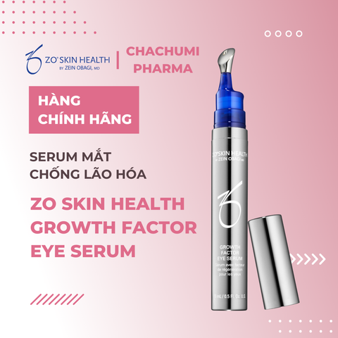 ZO SKIN HEALTH GROWTH FACTOR EYE SERUM - SERUM CHỐNG LÃO HÓA VÙNG MẮT