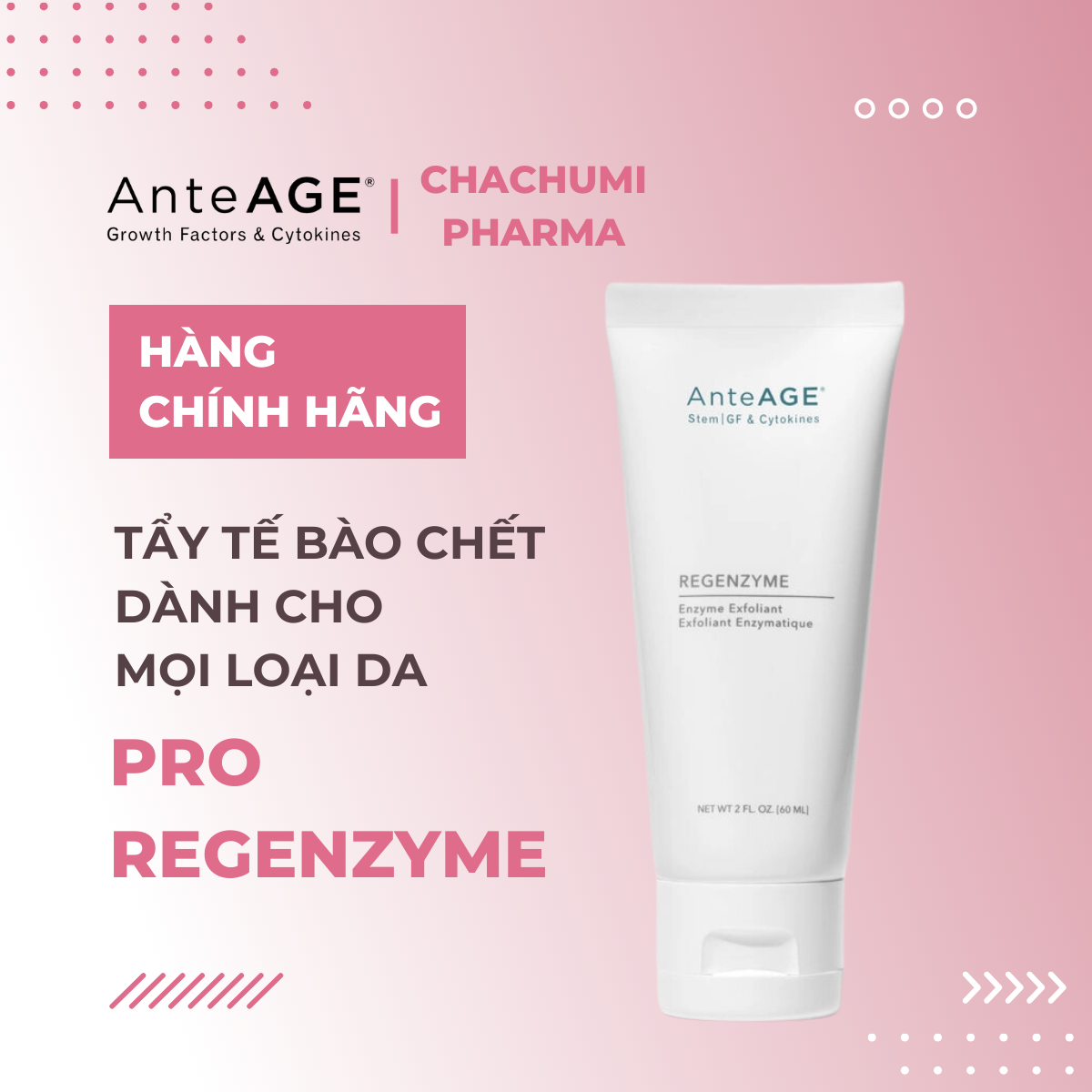 AnteAGE Regenzyme - Tẩy Tế Bào Chết Dành Cho Mọi Loại Da