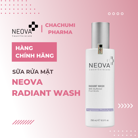 Neova Radiant Wash - Sữa rửa mặt 250ml