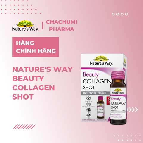 Nature's Way Beauty Collagen Shot - Hộp 10 chai 50ml