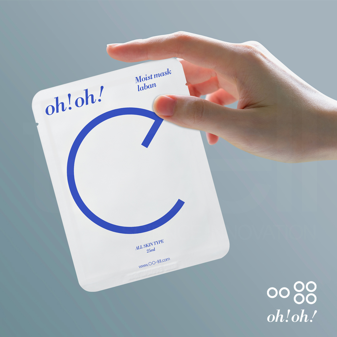 oh!oh! Moist mask : laban - Mặt Nạ Ceramide Phục Hồi Da