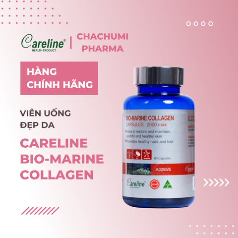 BIO MARINE COLLAGEN CARELINE Úc - VIÊN UỐNG ĐẸP DA