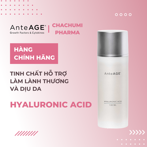 AnteAGE Hyaluronic Acid -Tinh Chất Hỗ Trợ Làm Lành Thương Và Dịu Da