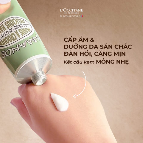 Kem Dưỡng Da Tay L’occitane Hạnh Nhân Và Bơ Hạt Mỡ 20% 150ml