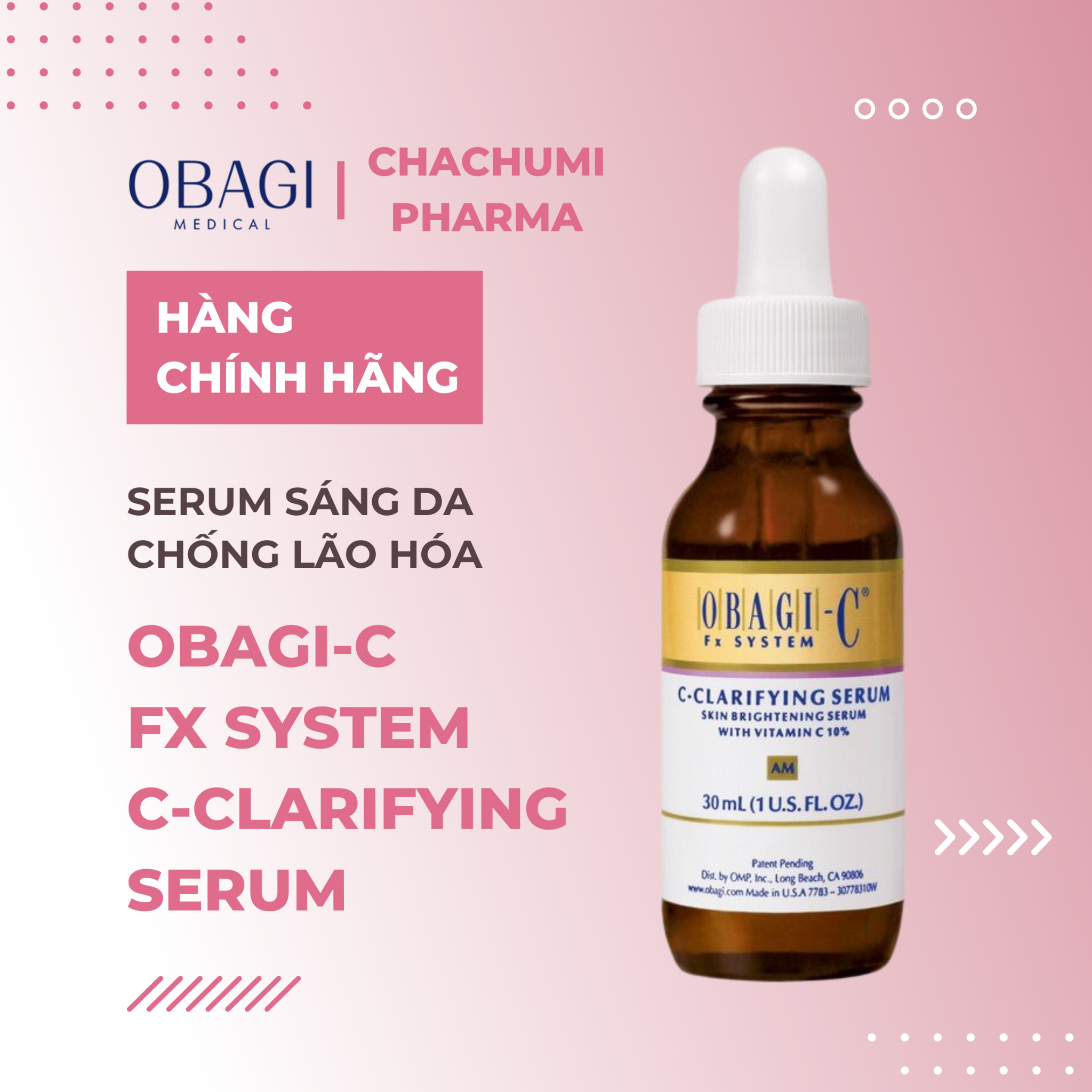 Obagi C Fx System C-Clarifying Serum - Serum sáng da chống lão hóa