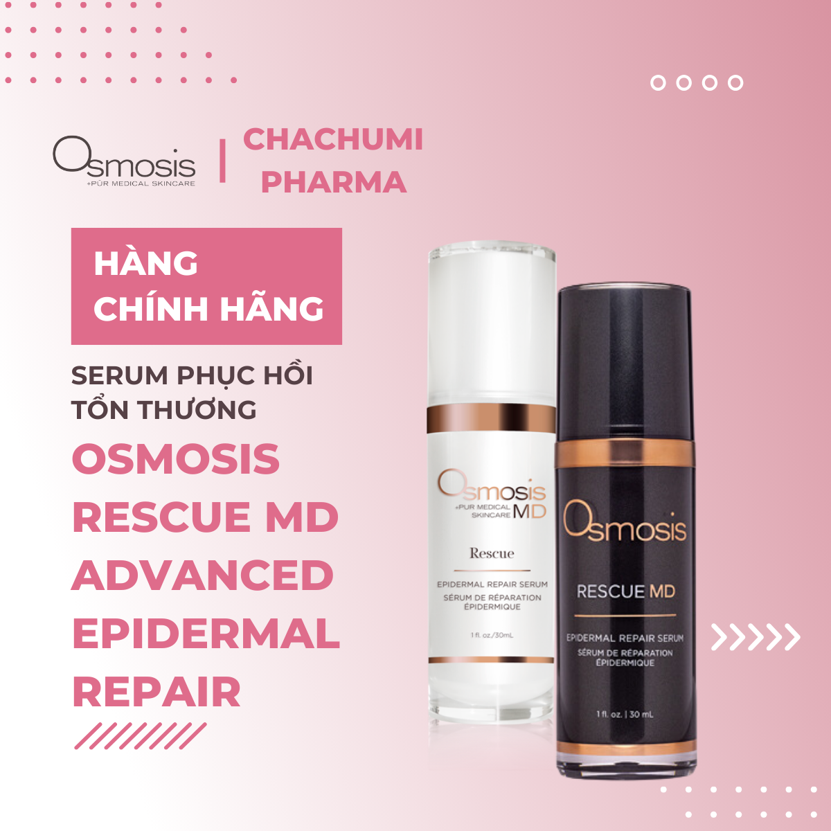 Osmosis Rescue MD Advanced Epidermal Repair - Serum phục hồi tổn thương 30ml