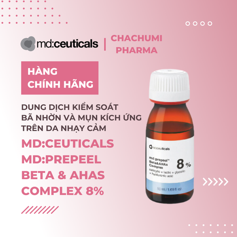 Md:ceuticals Md - Beta AHAS Complex 8% - Tẩy tế bào chết Làm sáng và căng bóng da