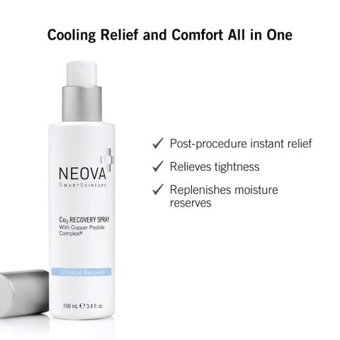 Neova Cu3 Recovery Spray - Xịt Làm Dịu Da Đỏ Sau Laser và Peel