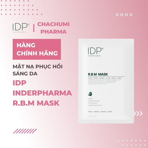 IDP Inderpharma R.B.M Mask - Mặt Nạ Phục Hồi Sáng Da