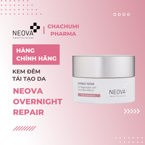 Neova OverNight Repair 50ml - Kem Đêm Tái Tạo Da