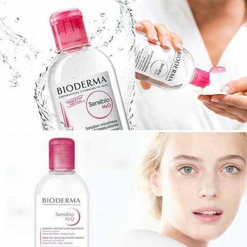 Bioderma Sébium H2O - Nước Tẩy Trang Dành Cho Da Nhạy Cảm, Da Nhờn Mụn