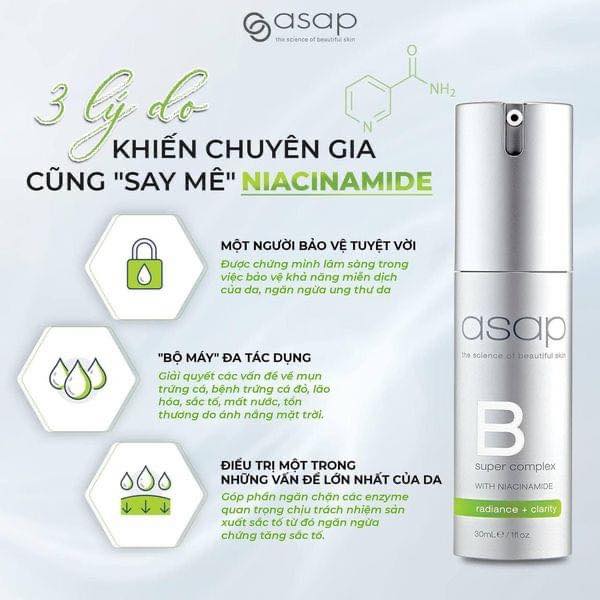 Asap Super B Complex – Tinh chất làm mờ nếp nhăn