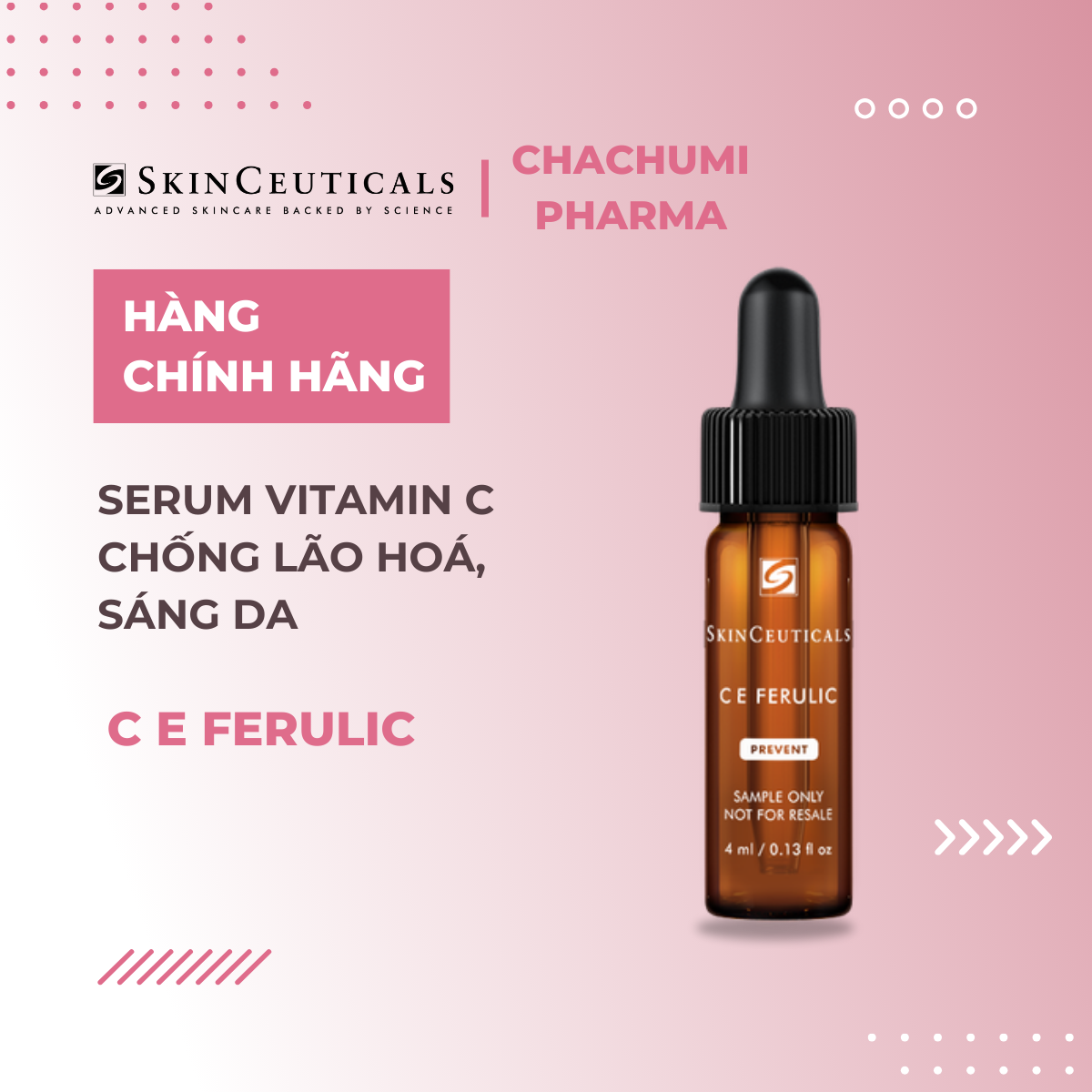 Skinceuticals C E Ferulic - Serum Trắng Da, Chống Lão Hoá