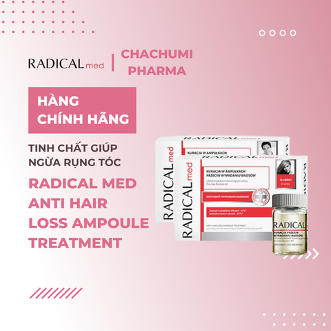 Farmona Radical Med Anti Hair Loss Ampoule Treatment - Tinh Chất Giúp Ngừa Rụng Tóc