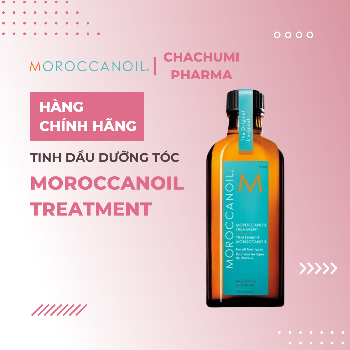 Moroccanoil Treatment - Tinh dầu dưỡng tóc