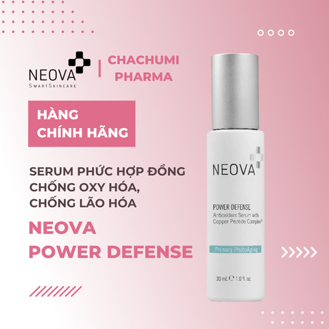 Neova Power Defense - Serum Cu3, Chống Oxy Hóa, Giảm Nám