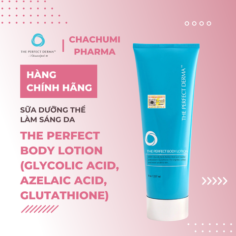 The Perfect Body Lotion 15% Glycolic Acid - Sữa Dưỡng Thể Làm Sáng Da (237ml)