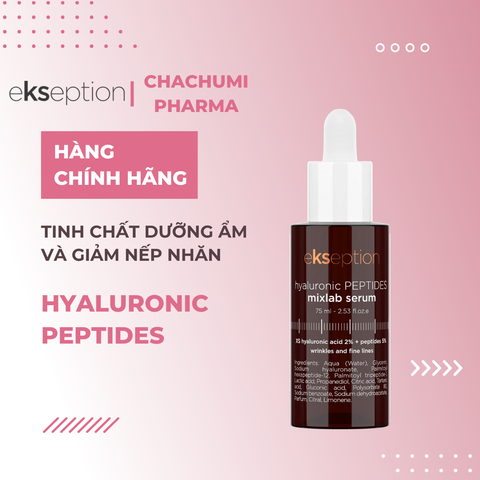 Tinh Chất Ekseption Hyaluronic Peptides Mixlab Serum Dưỡng Ẩm Và Giảm Nếp Nhăn 75ml