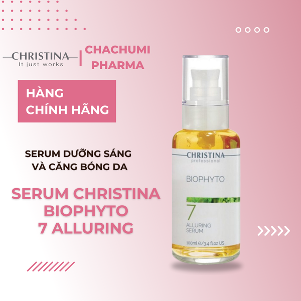 Serum Christina Biophyto 7 Alluring Serum Dưỡng Sáng và Căng Bóng