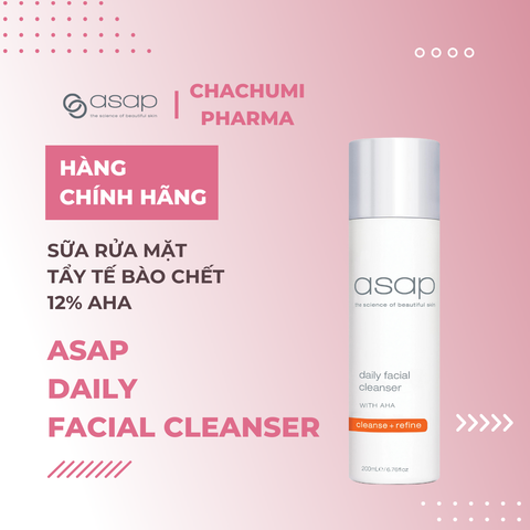 Asap Gentle Cleansing Gel - Daily Facial Cleanser 200ml - Sữa rửa mặt