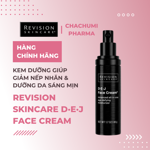 Revision Skincare D·E·J Face Cream - Kem Dưỡng Giúp Giảm Nếp Nhăn Và Dưỡng Da Sáng Mịn