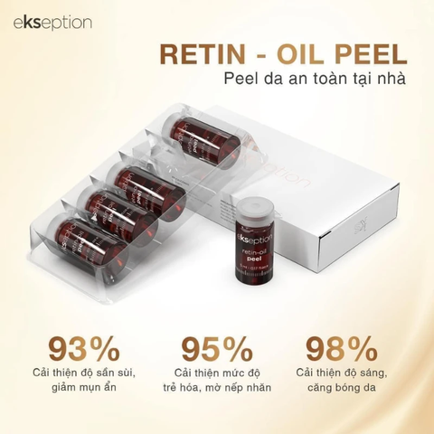 Tinh Chất Retin-Oil Peel Ekseption Peel Căng Bóng, Trẻ Hóa Da Ekseption Retin-Oil Peel 5mL