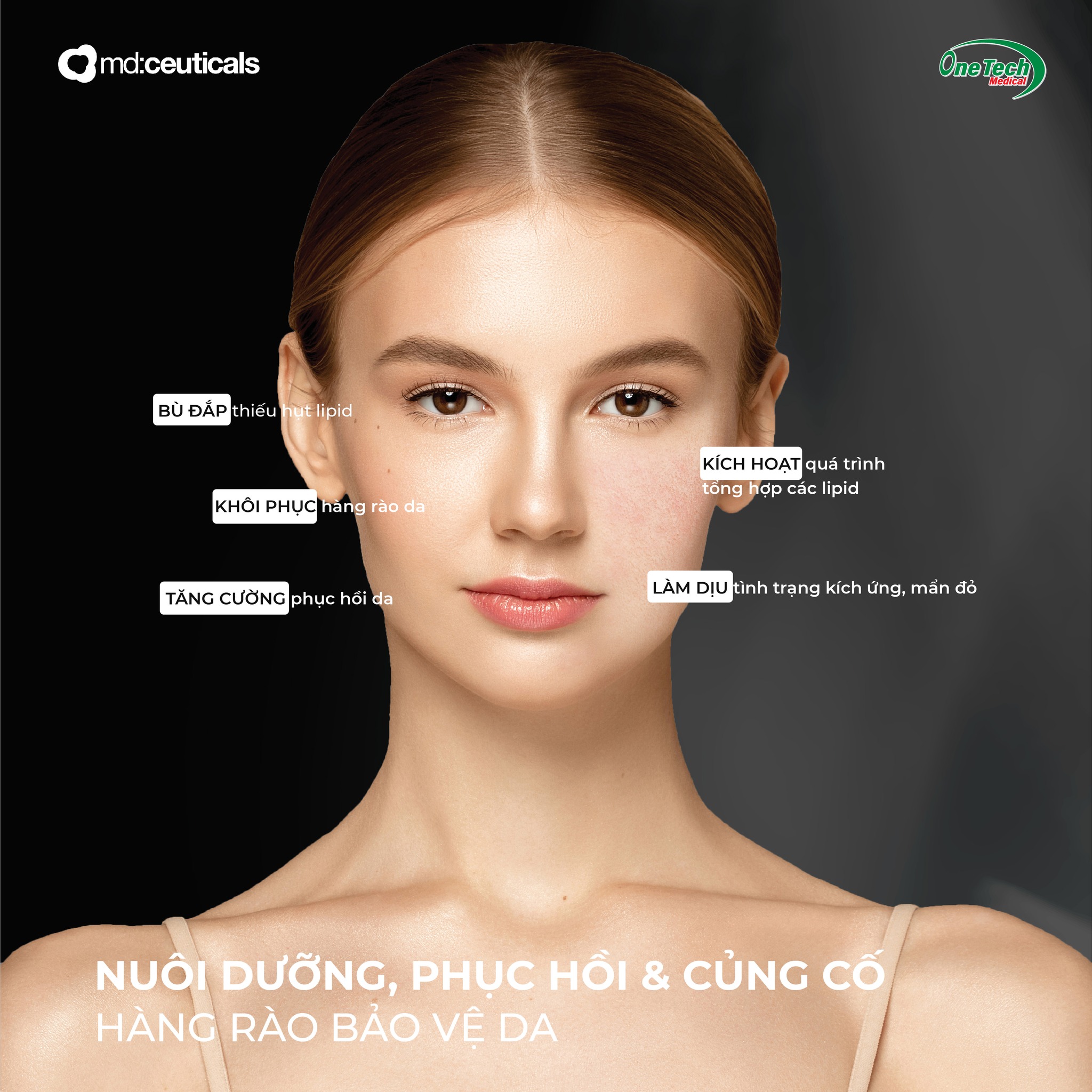 Md:ceuticals CFC:9 Multi-lipid Replenishment – Kem dưỡng bổ sung đa lipid và tái cấu trúc bề mặt da