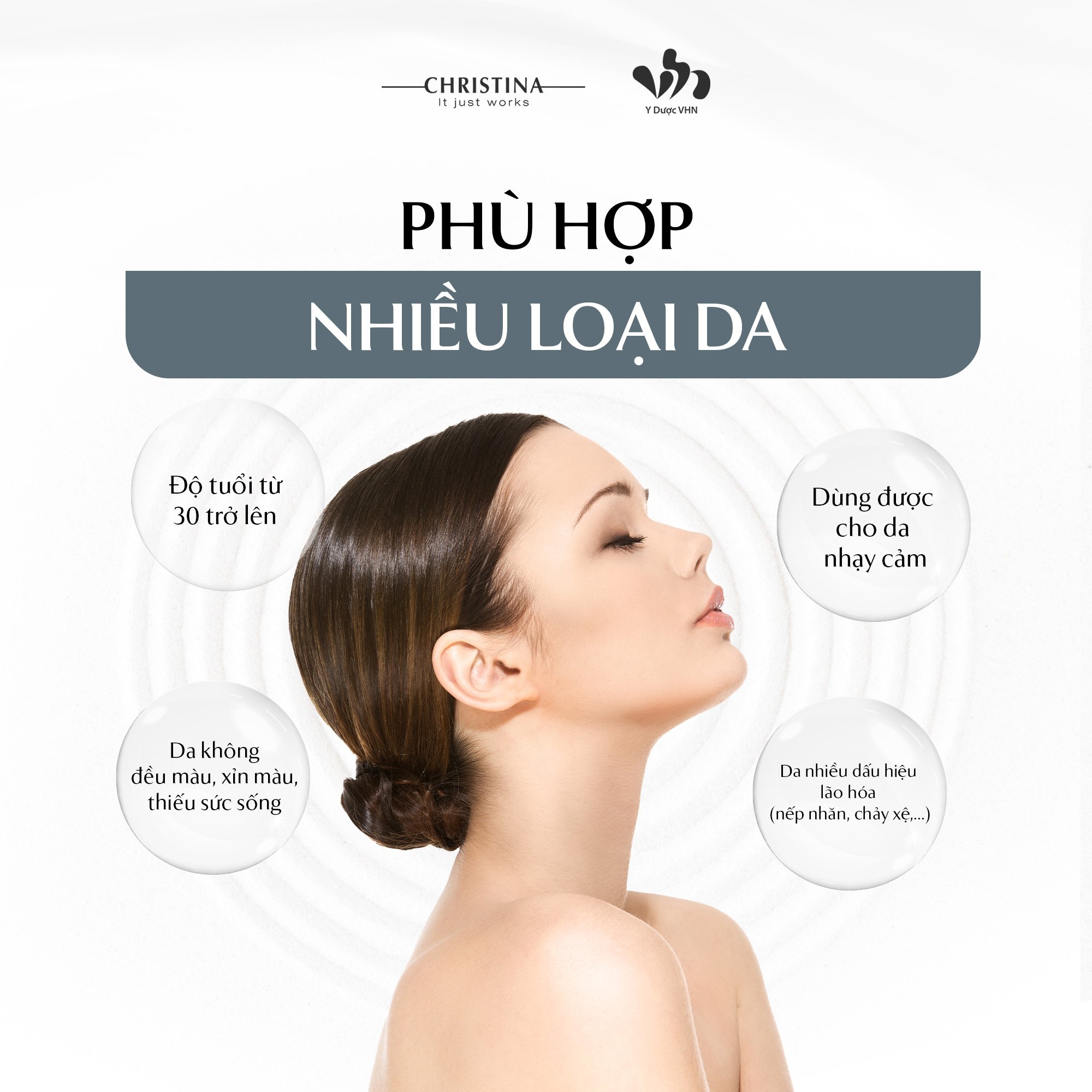 Serum Forever Young Total Renewal Christina Giúp Phục Hồi, Chống Lão Hóa, Da Căng Bóng 50ml