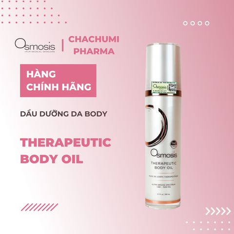 Osmosis Rejuvenating Body Cream - Therapeutic Body Oil - Kem & Dầu Dưỡng Trẻ Hóa Da Body