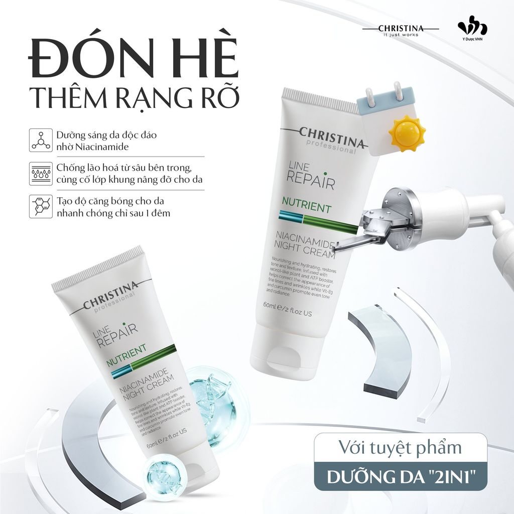 Kem Dưỡng Christina Line Repair Niacinamide Night Cream Phục Hồi Và Là ...