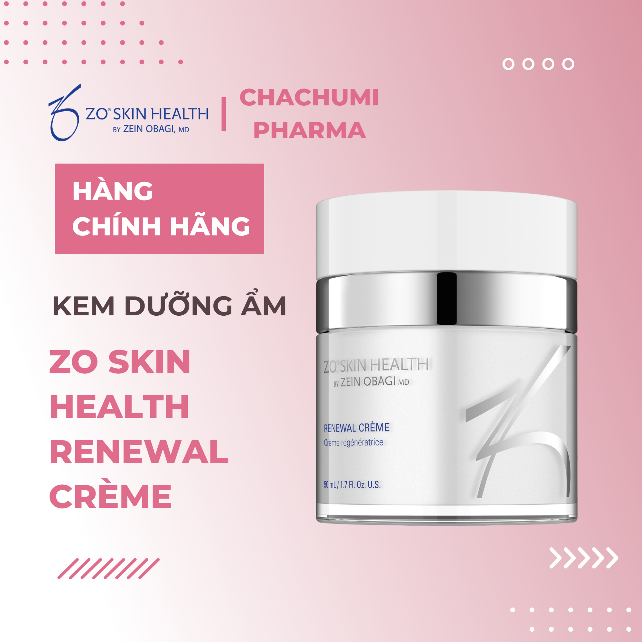 ZO SKIN HEALTH RENEWAL CRÈME - Kem dưỡng ẩm