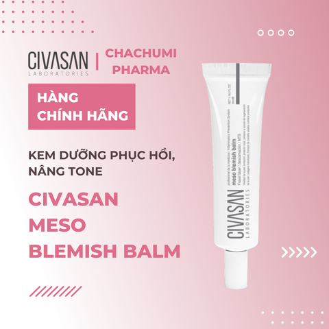 Civasan Meso Blemish Balm 35ml - Kem dưỡng phục hồi, nâng tone